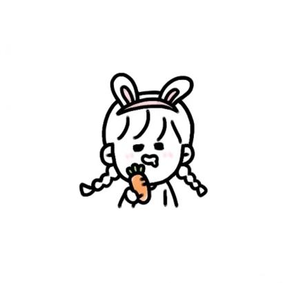 10张高清可爱动漫简笔女头 女生头像合集