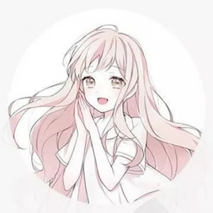 18张高清可爱长发女生漫画头像 唯美氛围感拉满