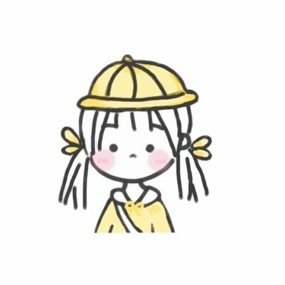 30张超萌女生简笔画头像 高清好看的网红款可爱头像