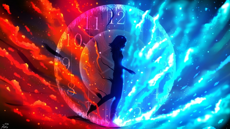 这份壁纸合集太绝了！二次元少女邂逅深海奇境