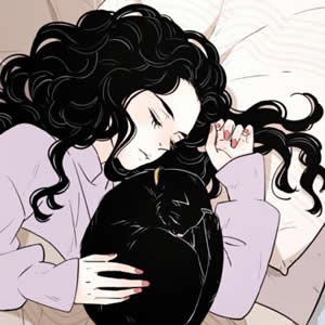 16张高清好看的女生个性简单手绘头像合集