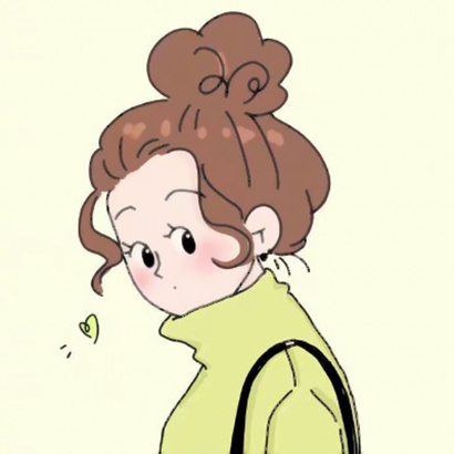 9张清新简约风少女动漫头像 好看又治愈的女生头像素材