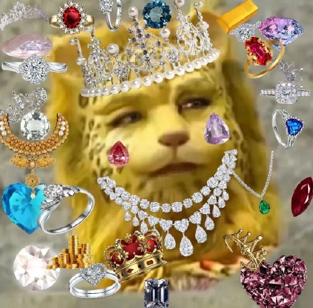 当下超火的金钱豹头像表情包合集