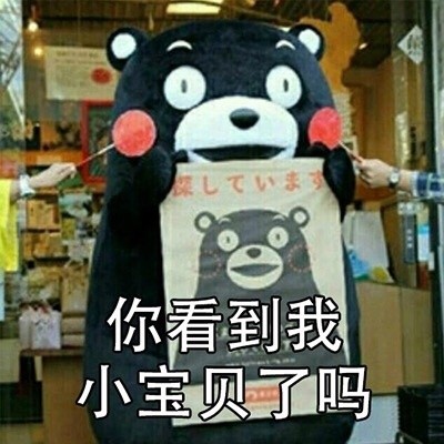 谁见过我男朋友？这套熊本熊寻人表情包火了