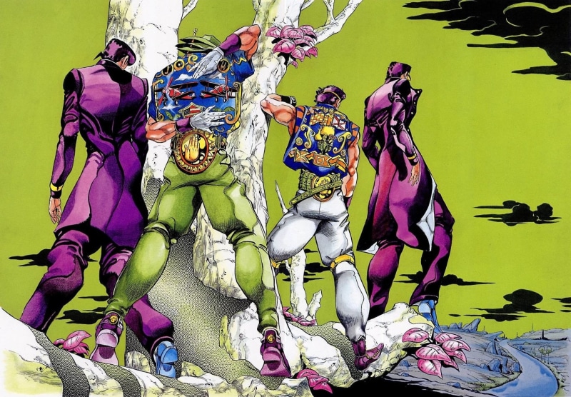 JOJO的奇妙冒险高清壁纸合集 承太郎 乔瑟夫 乔纳森等主角登场