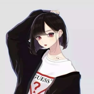 20张高清好看的女生动画微信头像合集