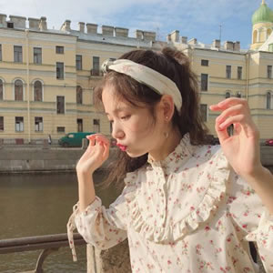 12张清新甜妹头像！微信用的青春少女高清头像合集