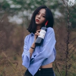 16张高清蓝色调高冷女生头像 氛围感拉满