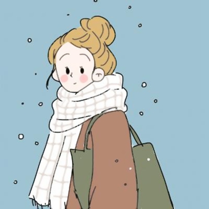 6张超绝手绘女生头像！简单又好看的高清唯美款