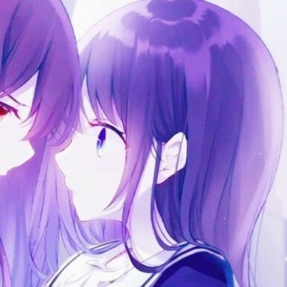 10组超适配的动漫姐妹头像 一对两张微信头像合集