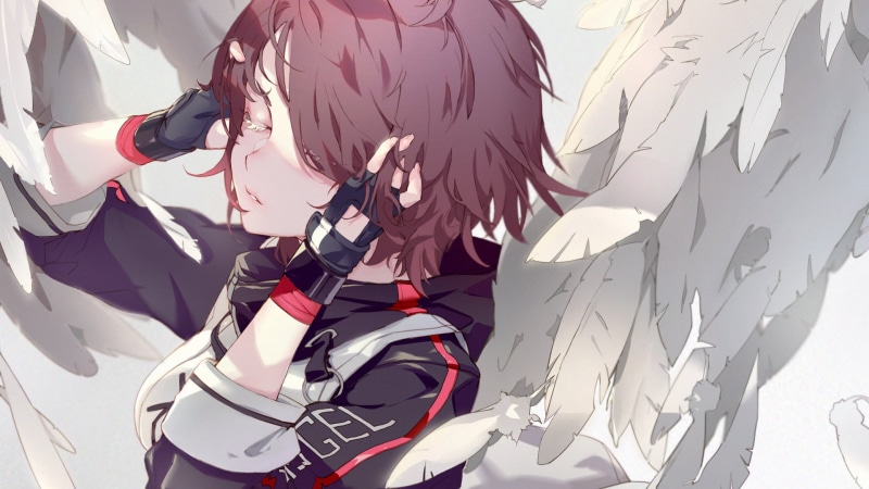 明日方舟能天使1080P壁纸 速来抱走