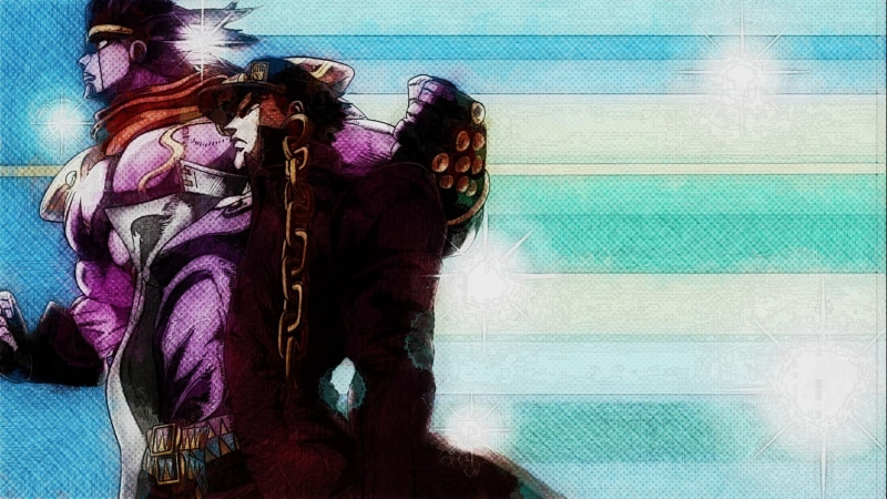 空条承太郎 动漫 JOJO的奇妙冒险 白金之星 JOJO的奇妙冒险 1080P高清壁纸