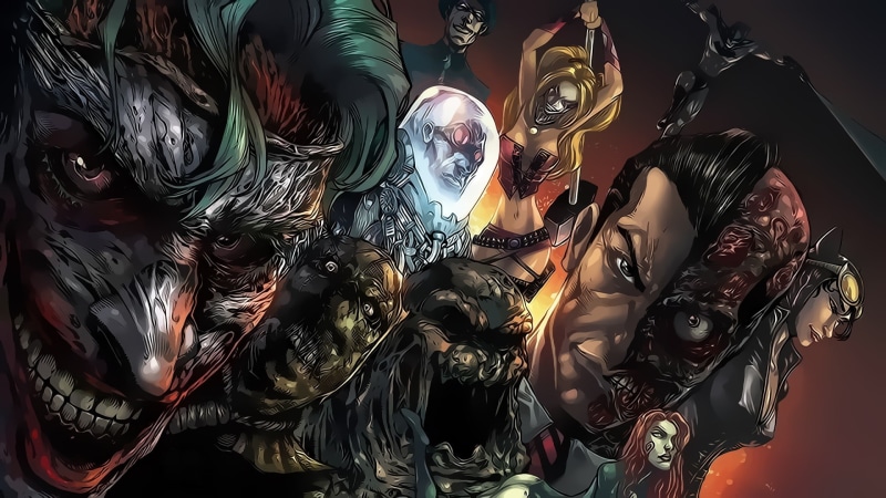 这组壁纸是DC漫威动漫超级英雄相关素材