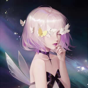 16张超萌可爱女生动漫卡通头像 高清无水印合集