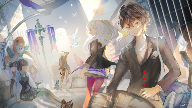 女神异闻录5角色高清壁纸合集