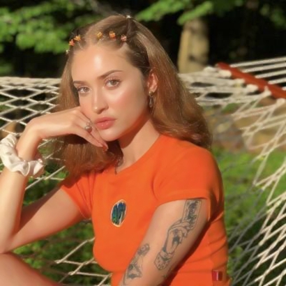 超酷！28张高清欧美ins风女生头像合集