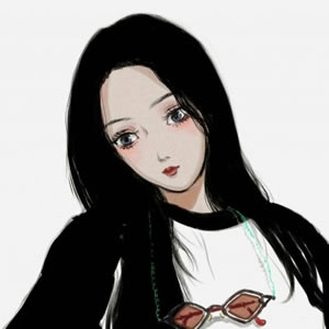 18张高清手绘动漫女头 个性感拉满的女生头像合集