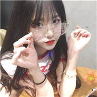 戴眼镜的呆萌女生头像合集 18张可爱软萌女生头像来啦