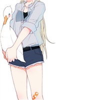 不露脸动漫女生半身头像合集 18张适合女生用的动漫半身控头像