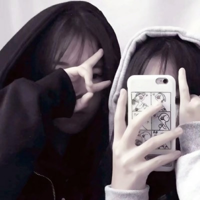 19组高清好看的双人QQ闺蜜头像合集