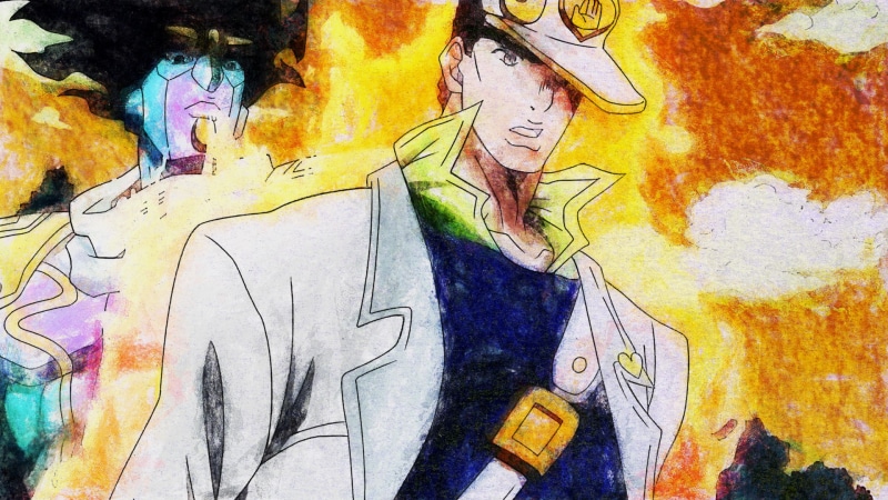 《JOJO的奇妙冒险》空条承太郎白金之星高清壁纸合集