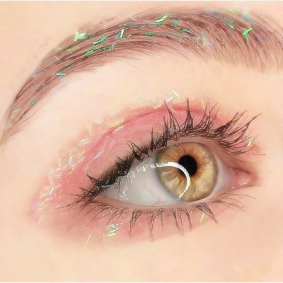 女生单眼头像合集！18张高清个性眼睛头像来了