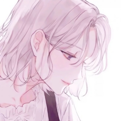 24张高清简约气质女生漫画头像 氛围感拉满