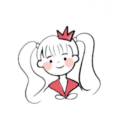 26张软萌可爱女生简笔头像合集