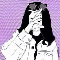 13张霸气手绘女生头像合集 个性女生头像素材库