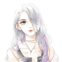 超拽又霸气！21张彩色手绘女生头像合集