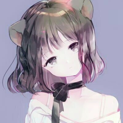 微信短发卡通女生头像 18张高清好看的头像合集