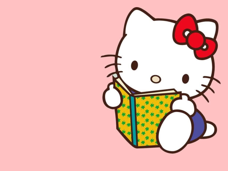 Hello Kitty动漫手绘高清壁纸合集