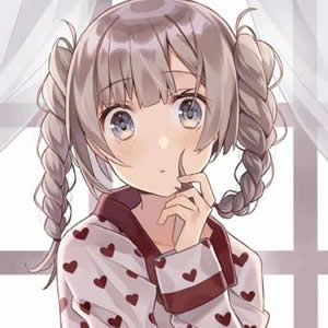 18张高清清纯可爱动漫女生头像合集