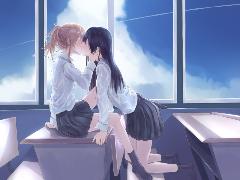柑橘组少女CP壁纸安利 1080高清无水印