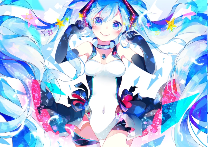 一大波超养眼Vocaloid动漫少女壁纸合集！