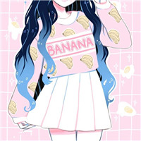 不露脸动漫女生半身头像合集 18张适合女生用的动漫半身控头像