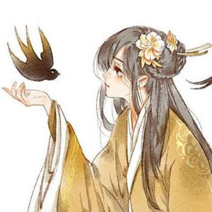 16张高清古风二次元动漫女头 好看的女生漫画头像