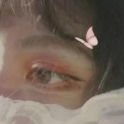 单眼半脸丧系女生头像合集 11张高清伤感素材