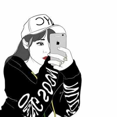 酷飒女生看过来！10张高清嘻哈风动漫女头像合集