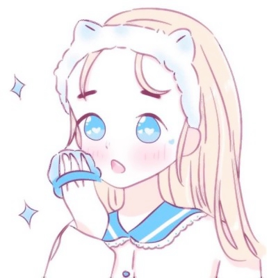 35张高清可爱动漫闺蜜头像 适合女生用的配对头像