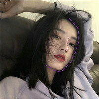 15张氛围感拉满！女生伤感侧脸头像合集