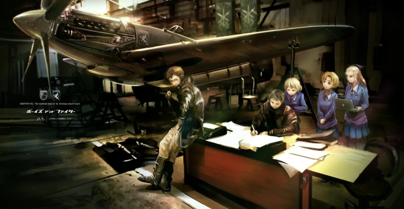 《少女与战车》大吉岭、阿萨姆、橙白毫壁纸合集 高清1080P无水印