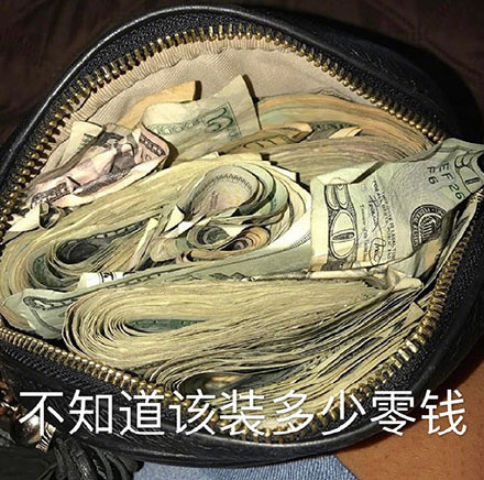 网友整活：我的人生有太多烦恼了 这套炫富表情包太扎心了