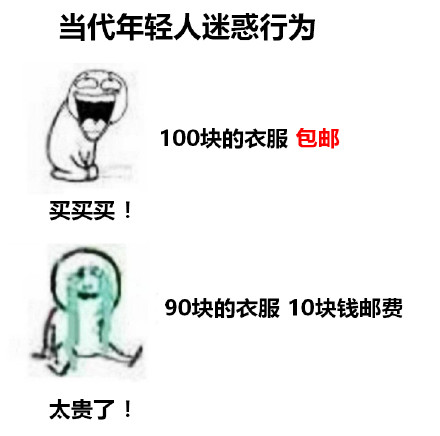 当代年轻人的迷惑行为表情包来了