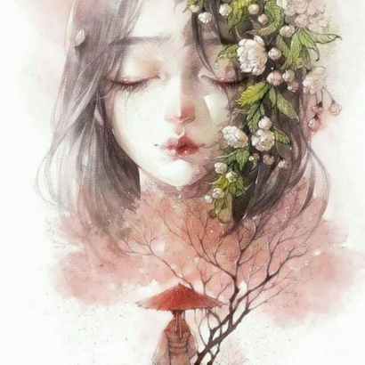 16张高清古风女生动漫头像 氛围感拉满的唯美头像合集