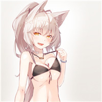 女生带耳朵的动漫头像合集 共18张