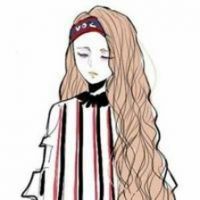 13张霸气手绘女生头像合集 个性女生头像素材库