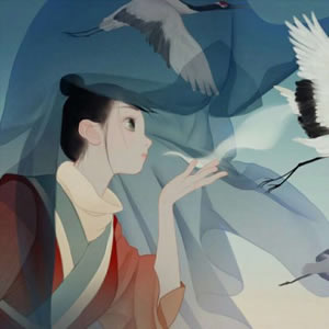 20张高清手绘霸气高冷孤独女生头像合集