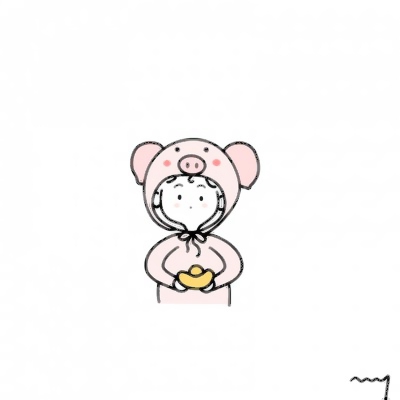 15张高清可爱女生手绘简笔画头像 适合当微信头像