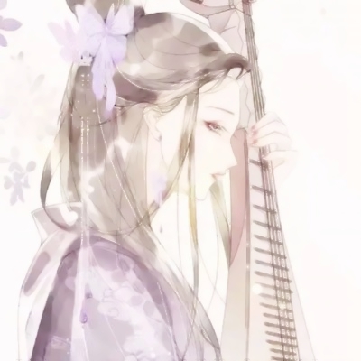 17张高清冷淡风动漫女生古风头像 氛围感拉满